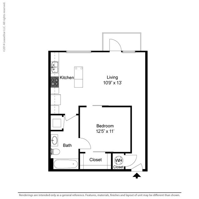 Unit 1187 1389 floor plan
